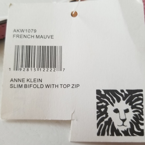 Anne Klein Pink Bi-fold Wallet Wristlet - Picture 8 of 9